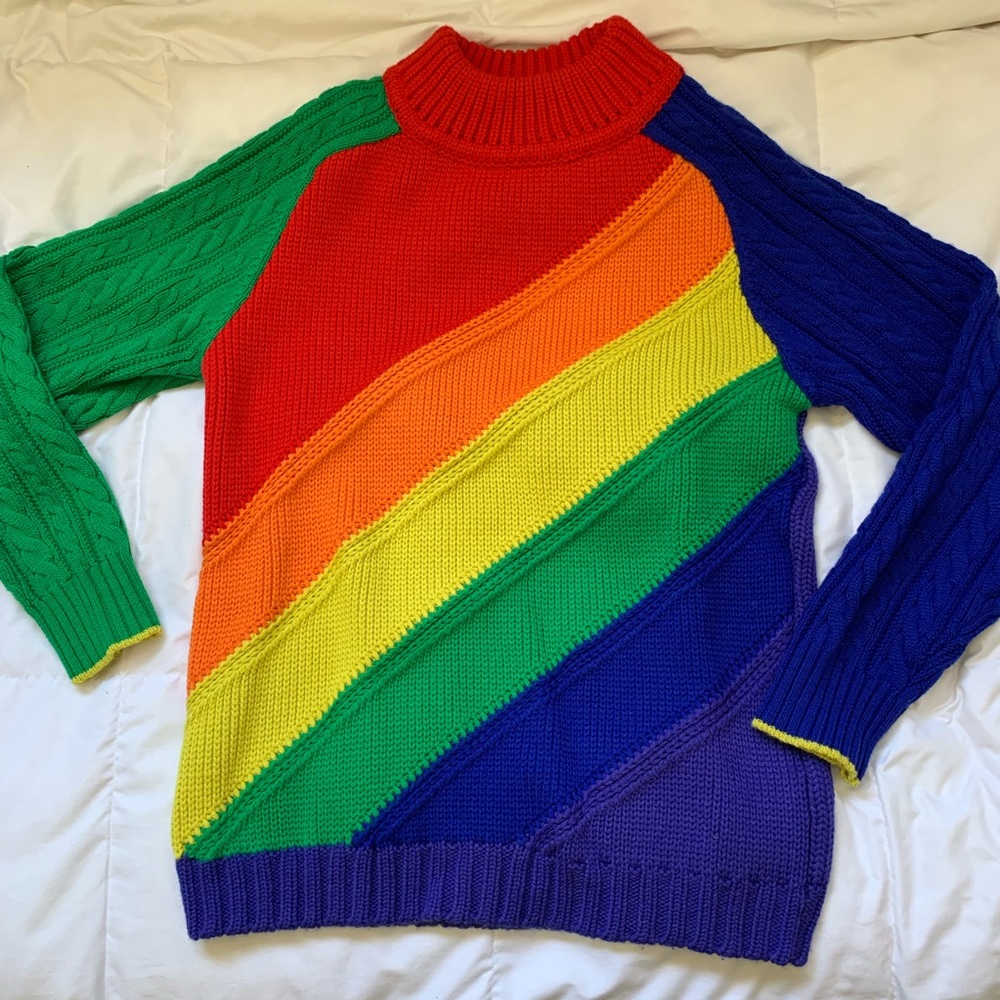 Burberry Knit rainbow sweater